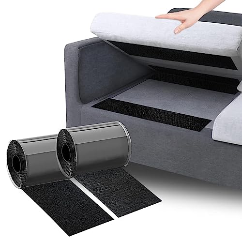 HASTHIP Double-Sided Adhesive, Extra Strong Self-Adhesive Hook and Loop Tape Roll Sticky Back Strip with Strong Adhesive Tape Strip Fastener for Sewing, School, Office, Home, 3.9In x 16.4Ft HASTHIP Double-Sided Adhesive, Extra Strong Self-Adhesive Hook and Loop Tape Roll Sticky Back Strip with Strong Adhesive Tape Strip Fastener for Sewing, School, Office, Home, 3.9In x 16.4Ft